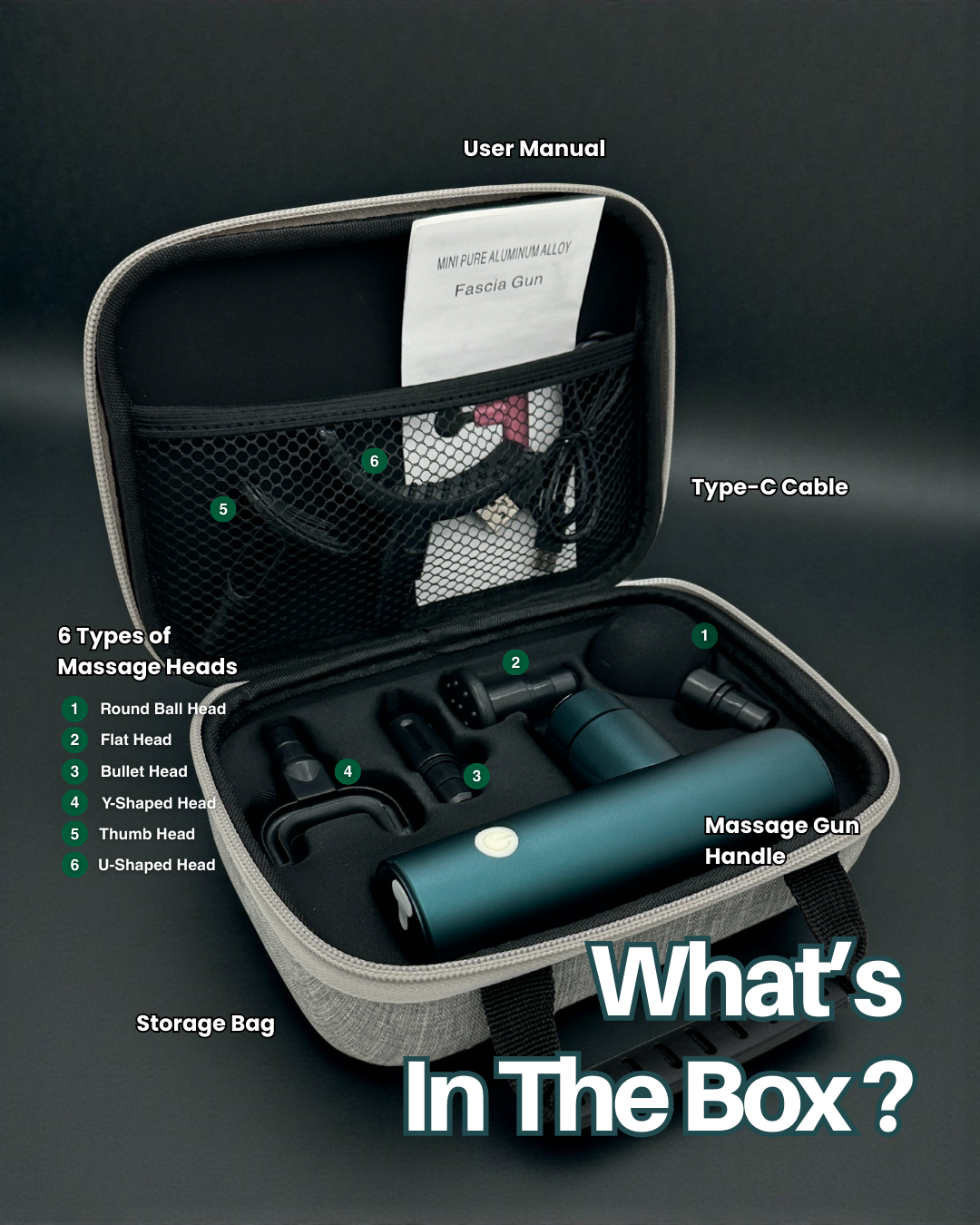 RelaxPro 816 Portable Massage Gun
