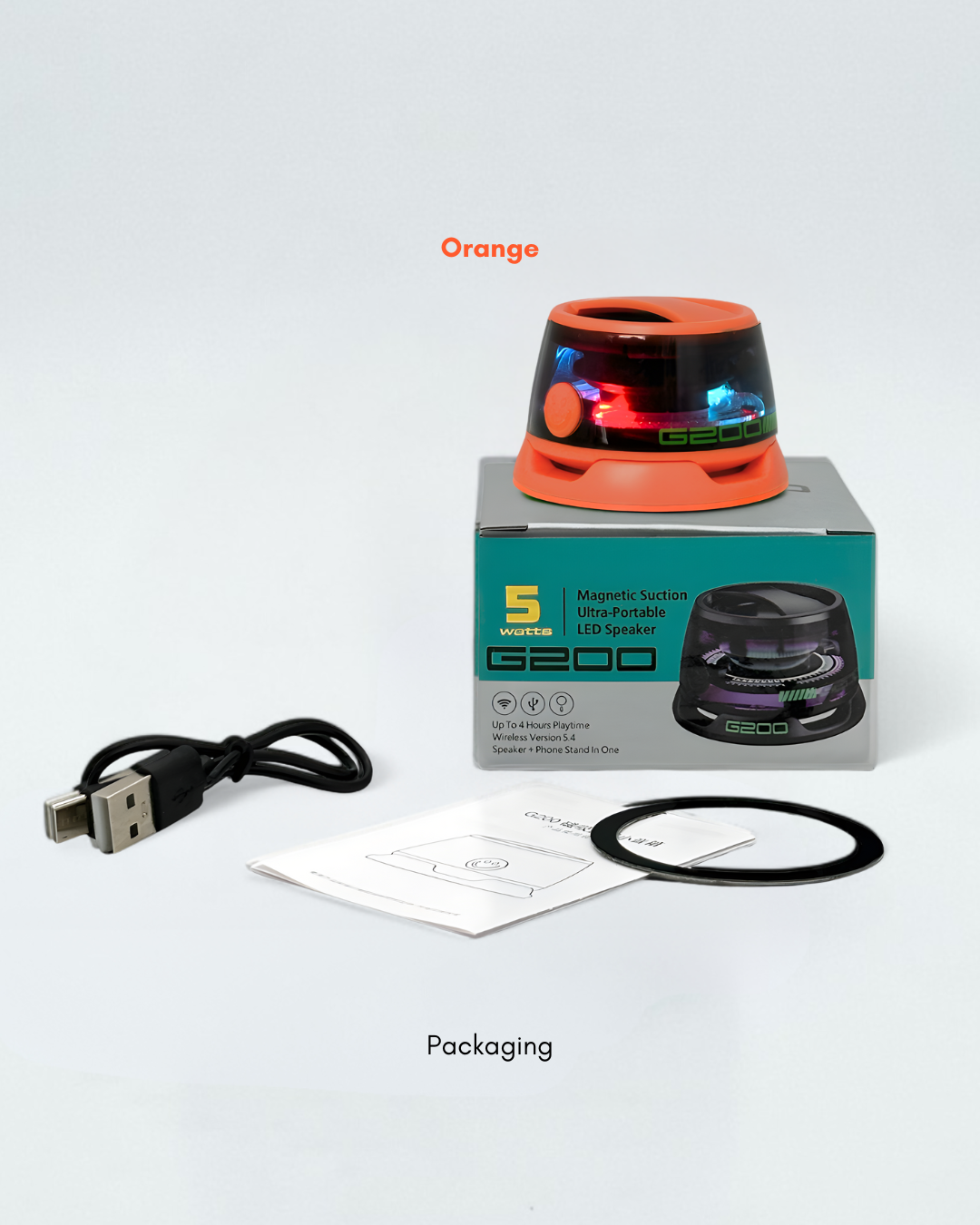 G200 MagMount RGB Speaker
