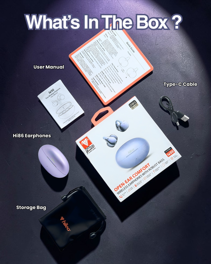 Hi86 HD Sounds AirClip Earphones