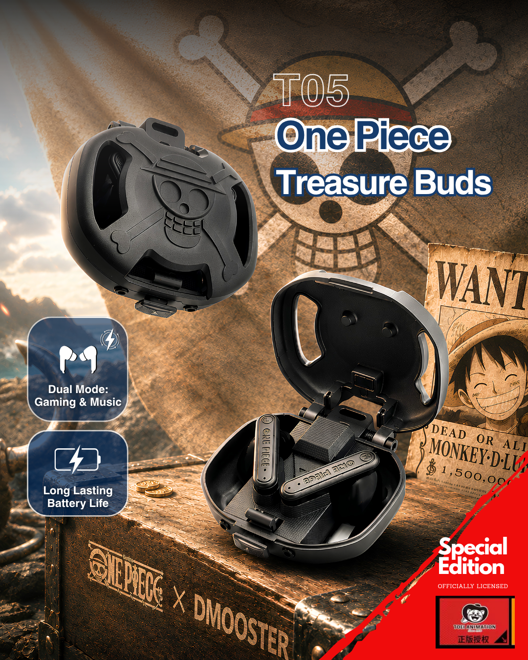 T05 One Piece Earbuds
