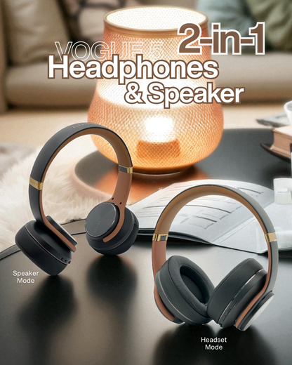 Vogue.5 DuoPlay 2-In-1 Headphones & Speaker
