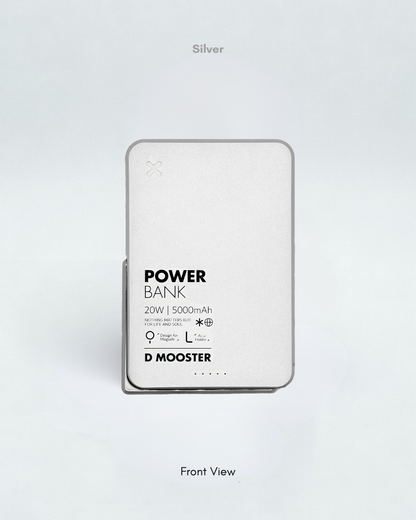 D50 Pro UltraThin Phonestand 5,000mAh Powerbank