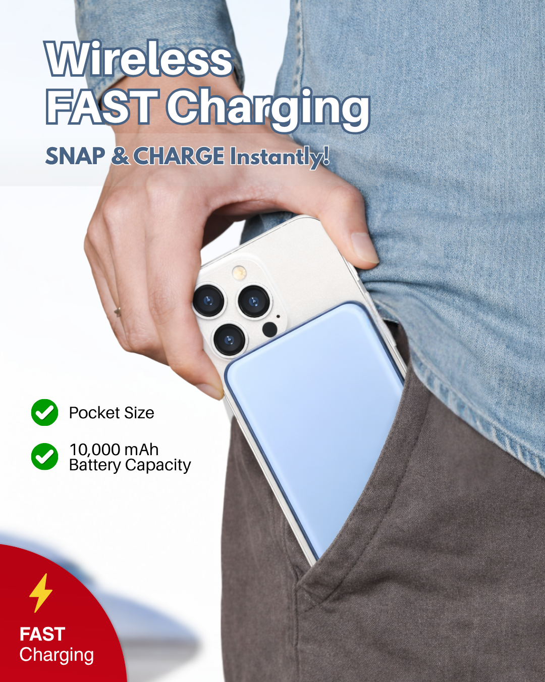 W86 Fast Charge 10,000mAh Powerbank
