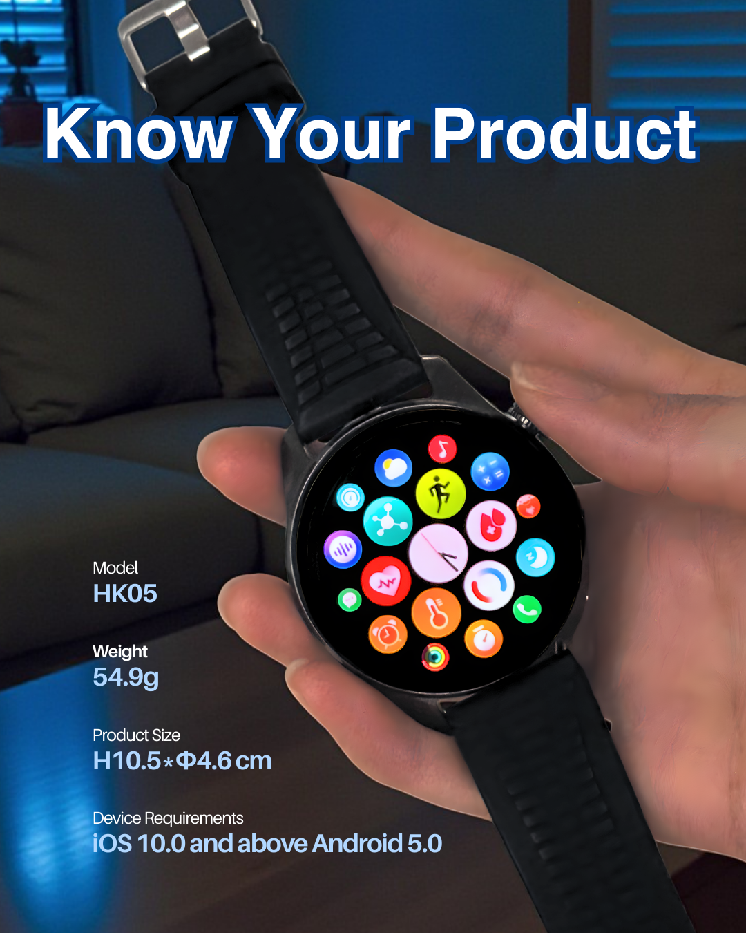 HK05 Hero Smart Watch