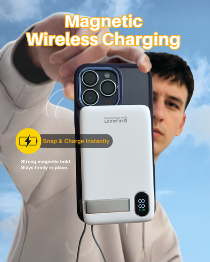 PN90 Certified Phone P-Watch Magnetic & Cable Powerbank (10000 mAH)