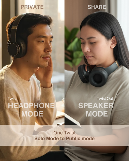 Vogue.5 DuoPlay 2-In-1 Headphones & Speaker