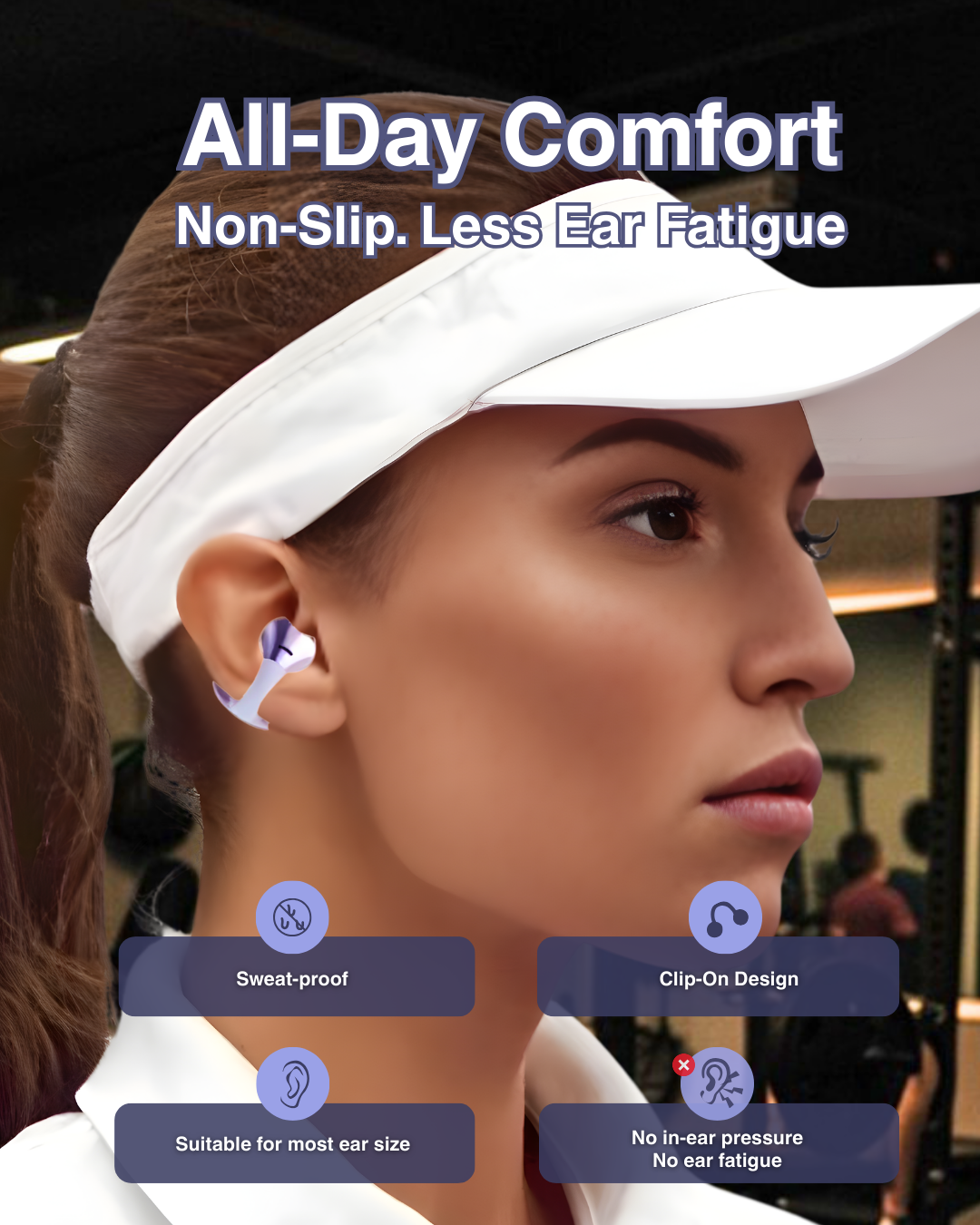 Hi86 HD Sounds AirClip Earphones
