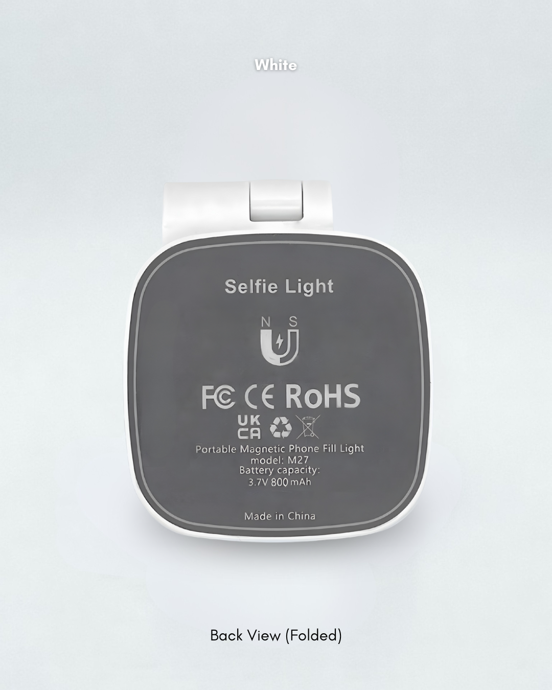 Magnetic Selfie Light With Mirror