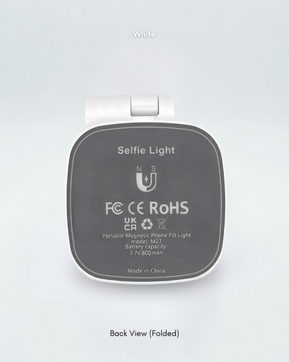 Magnetic Selfie Light With Mirror