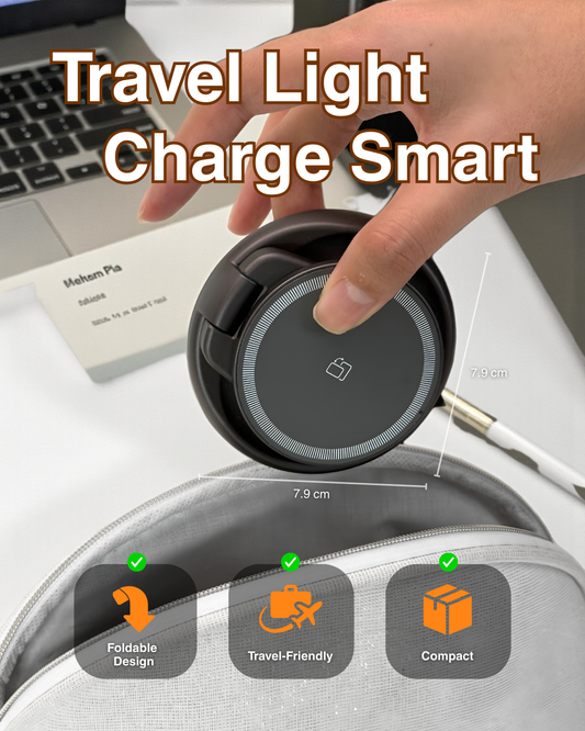 Desktop 3 in 1 Foldable Multi Charger