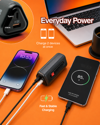 D26 10,000 mAh Powerbank