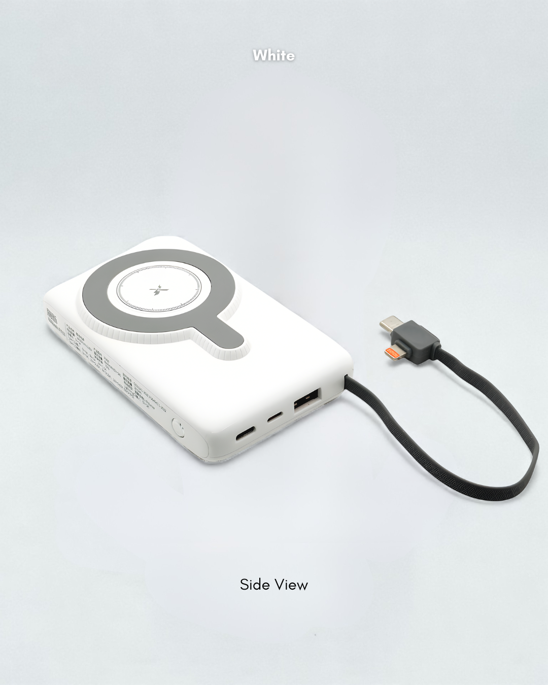 PN90 Certified Phone P-Watch Magnetic & Cable Powerbank (10000 mAH)