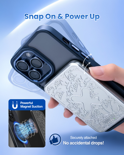 D50 Ultra-Thin Magnetic 5,000mAh Powerbank