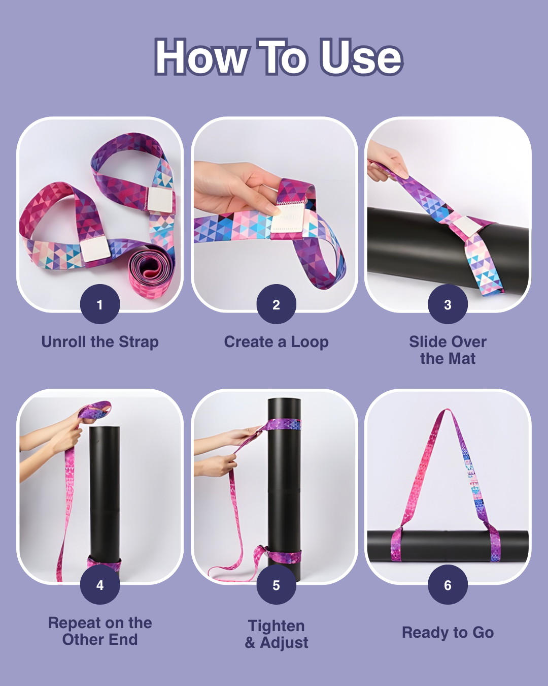 Yoga Mat Straps