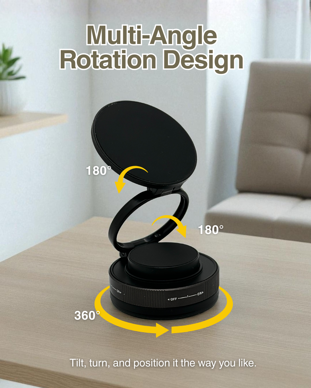 T28 360° Foldable Magnetic Phone Holder