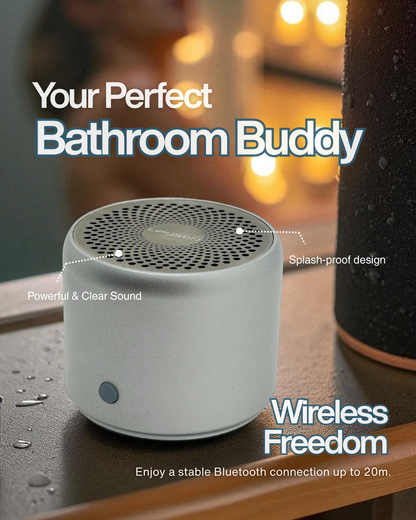A106 Pro Splashproof Bluetooth Mini Speaker