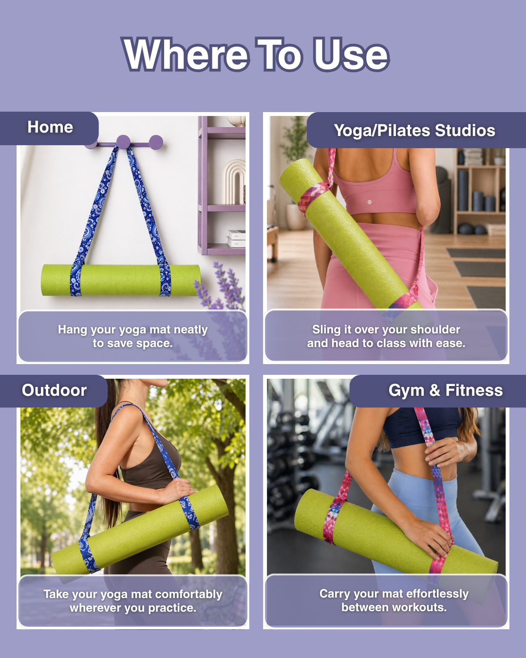 Yoga Mat Straps