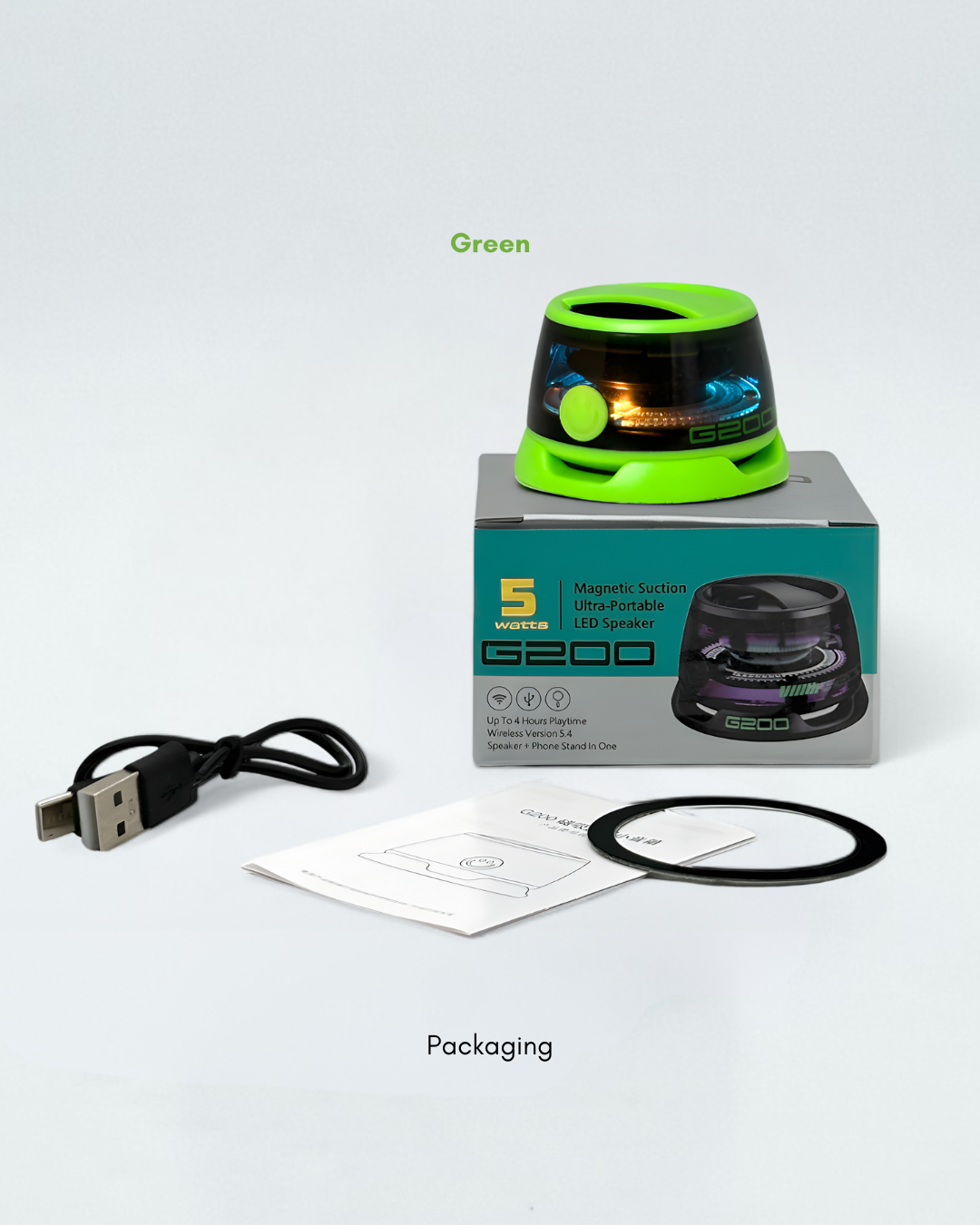 G200 MagMount RGB Speaker