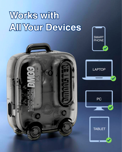 D03 CARRYON Noise Cancelling & Wireless Earbuds