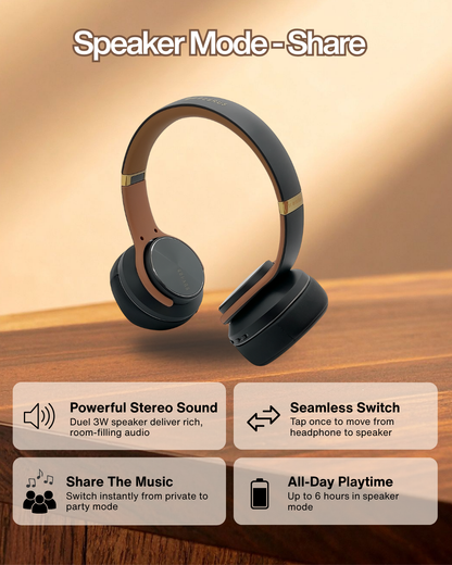 Vogue.5 DuoPlay 2-In-1 Headphones & Speaker