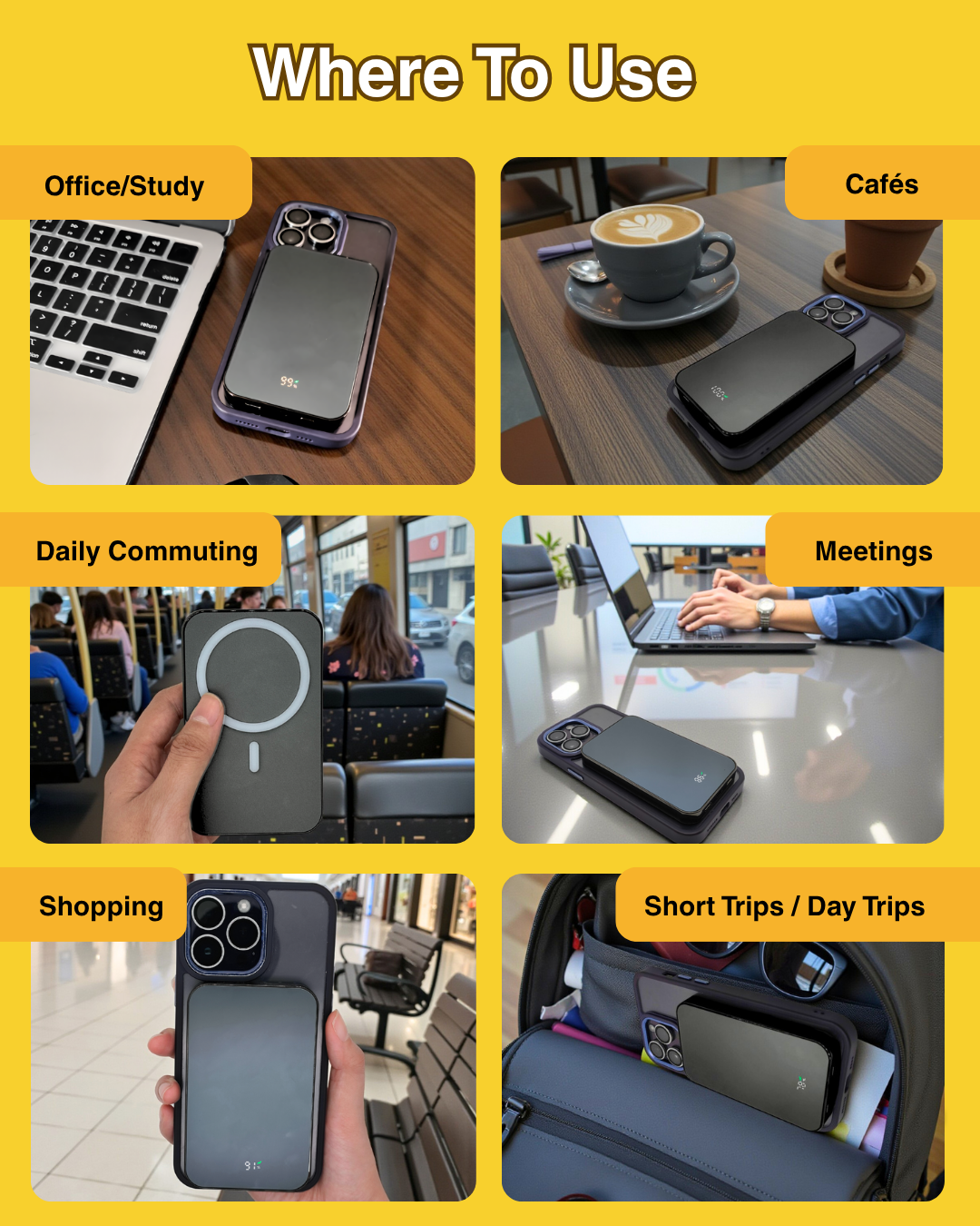 W85 Fast Charge 5000mAh Powerbank