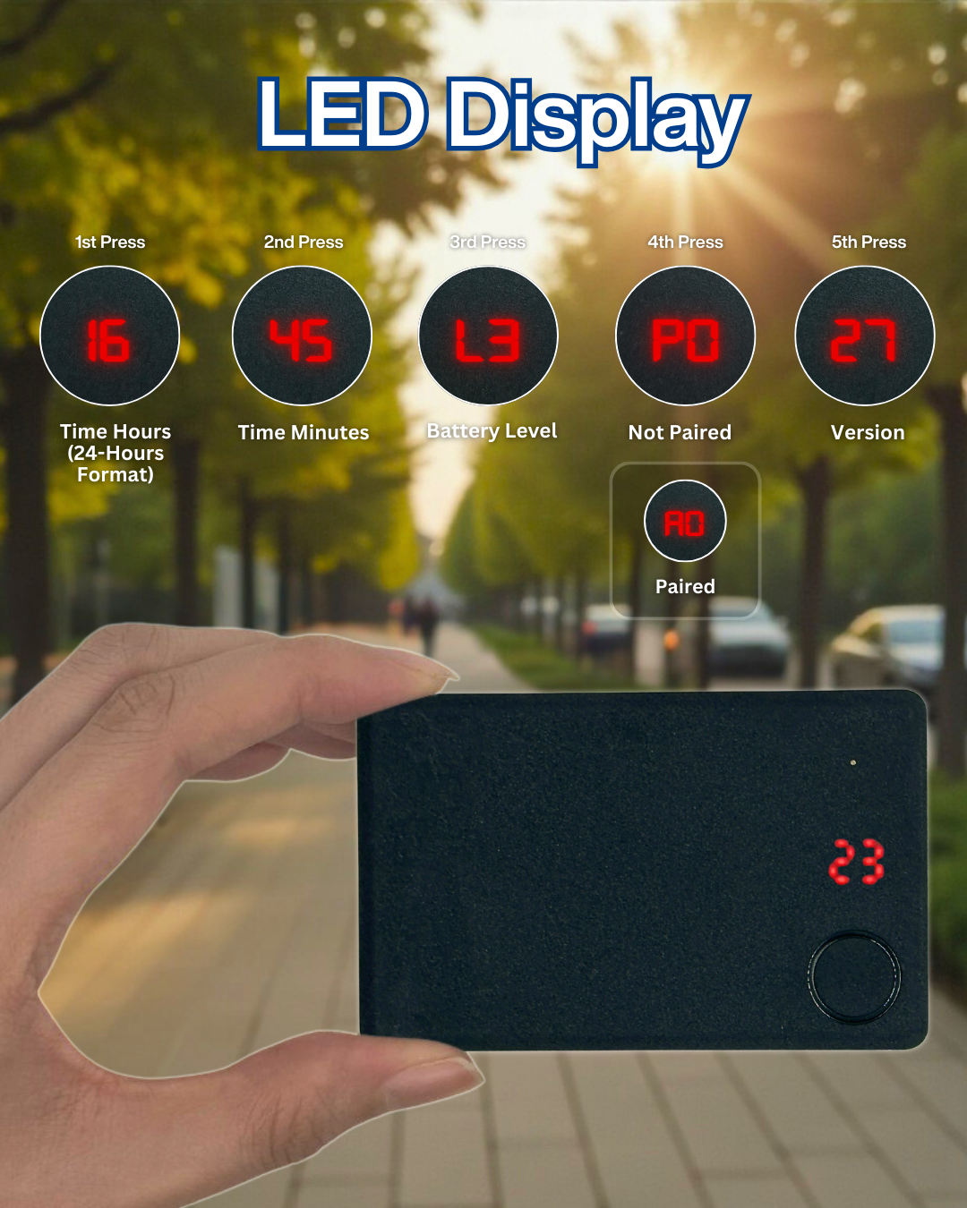 (Bundle) omy Tag Ultra-Slim GPS Tracking Card (IOS & Android)