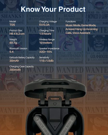 T05 One Piece Earbuds