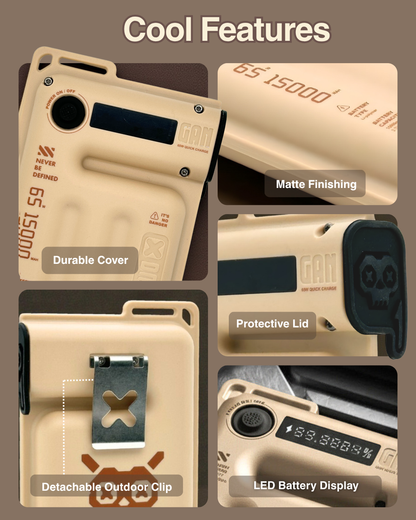 D28 15,000 mAh GaN Powerbank