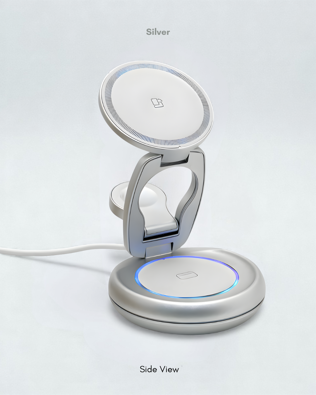 Desktop 3 in 1 Foldable Multi Charger