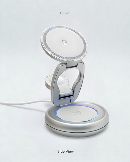 Desktop 3 in 1 Foldable Multi Charger
