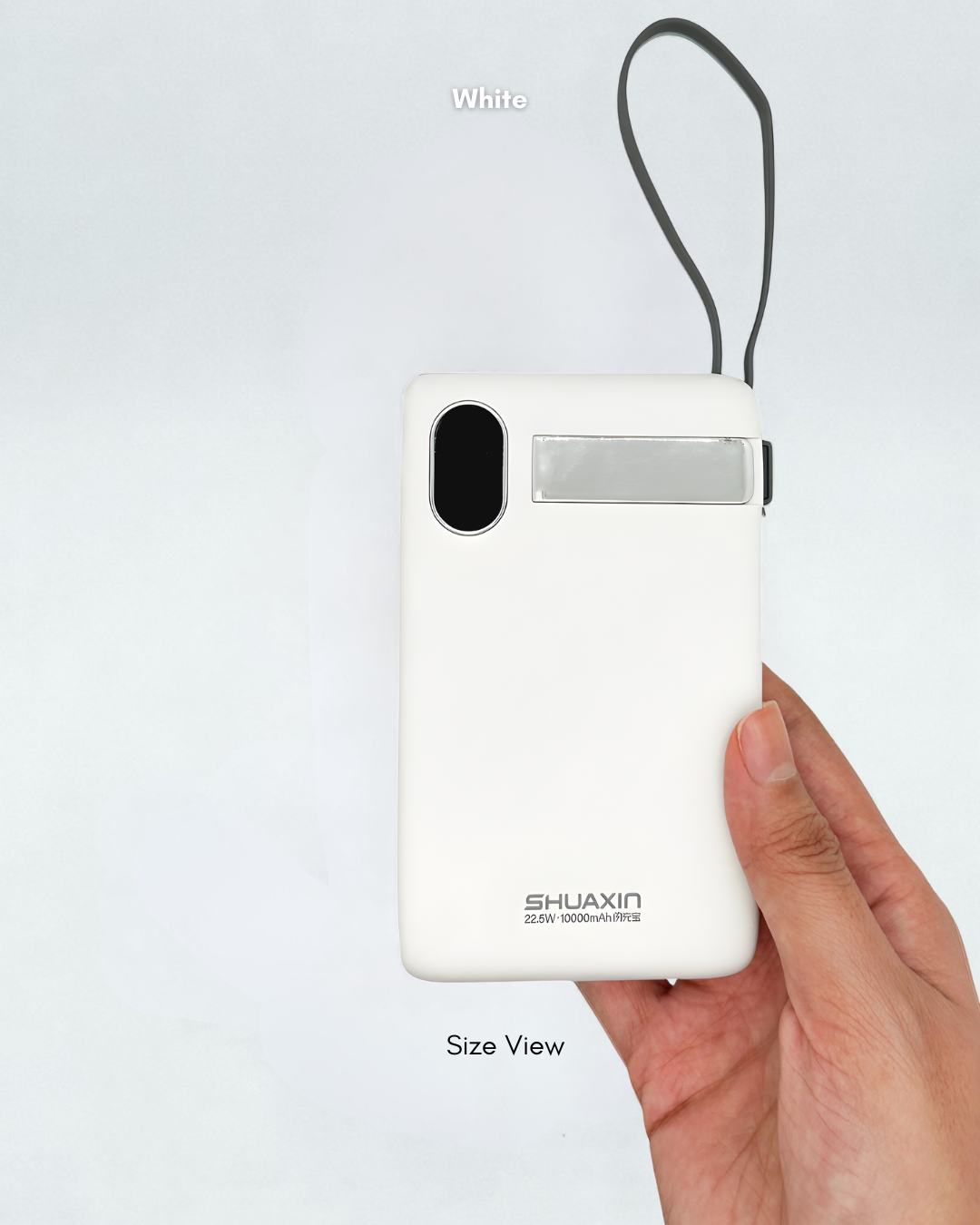 PN90 Certified Phone P-Watch Magnetic & Cable Powerbank (10000 mAH)