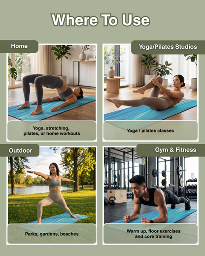 Eco-Friendly Non-Slip Yoga Mat