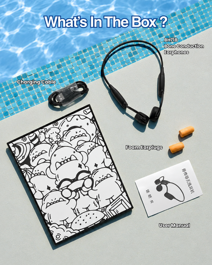 BH718 Waterproof Bone Conduction Earphones
