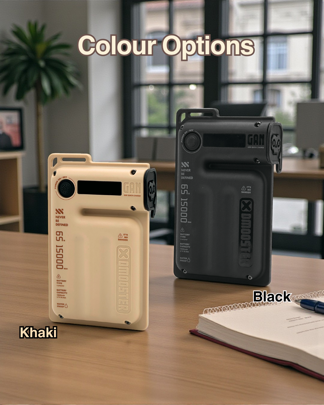 D28 15,000 mAh GaN Powerbank