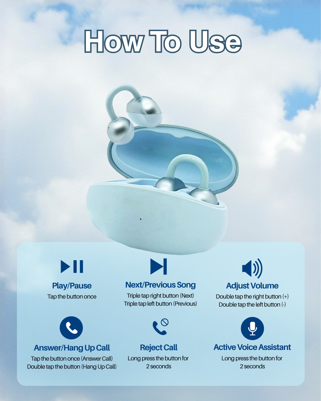 X56 ComfortHook Earphones