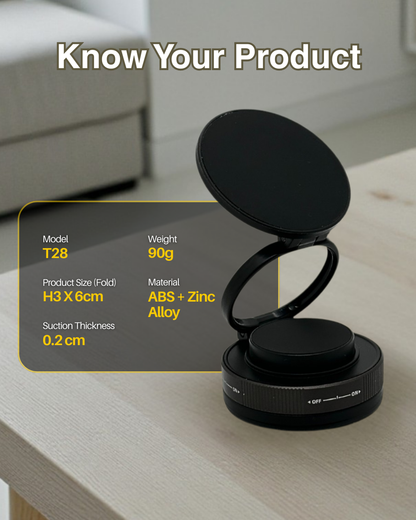 T28 360° Foldable Magnetic Phone Holder