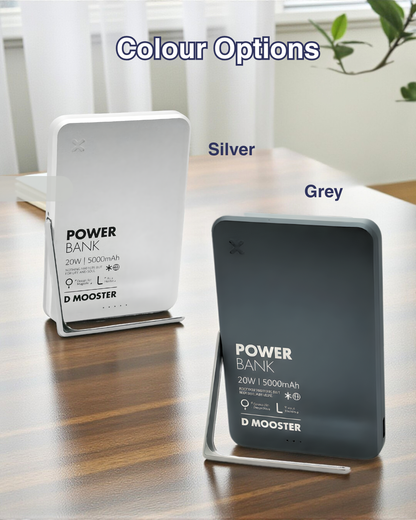 D50 Pro UltraThin Phonestand 5,000mAh Powerbank