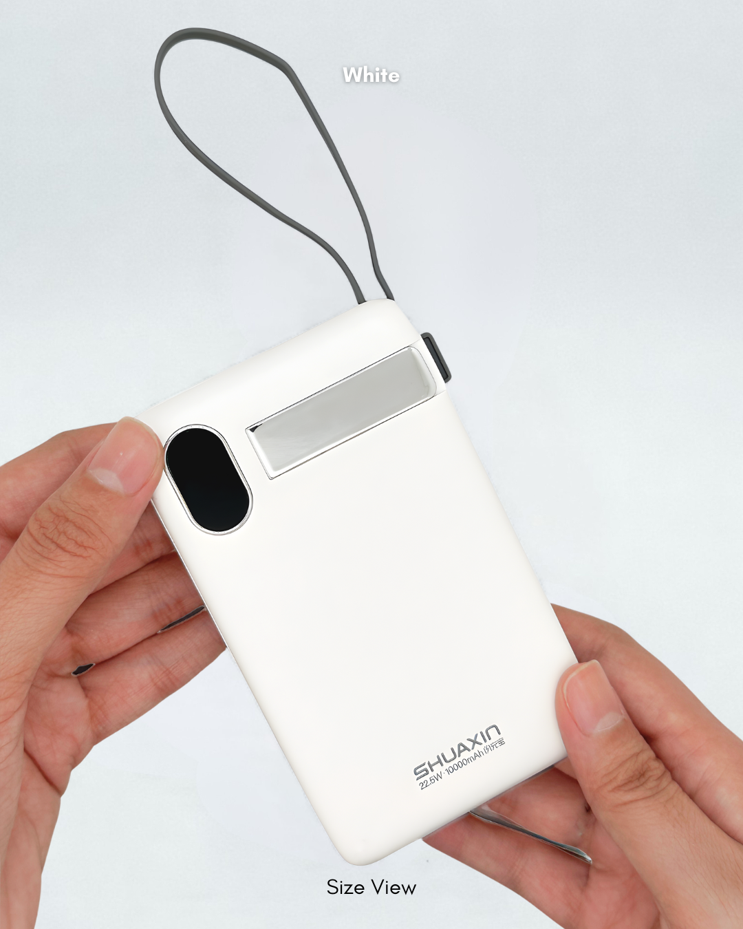 PN90 Certified Phone P-Watch Magnetic & Cable Powerbank (10000 mAH)