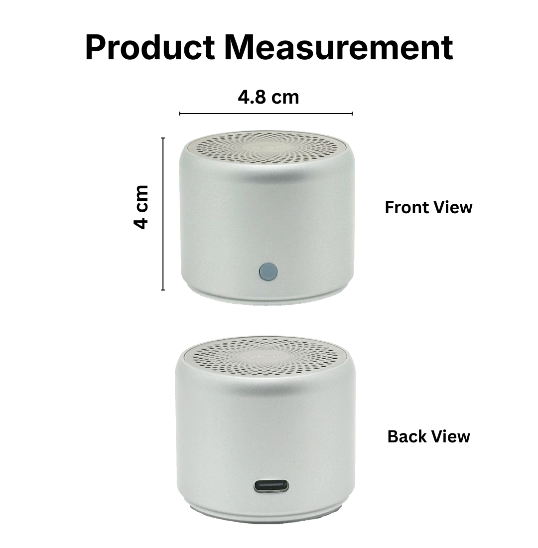 A106 Pro Splashproof Bluetooth Mini Speaker