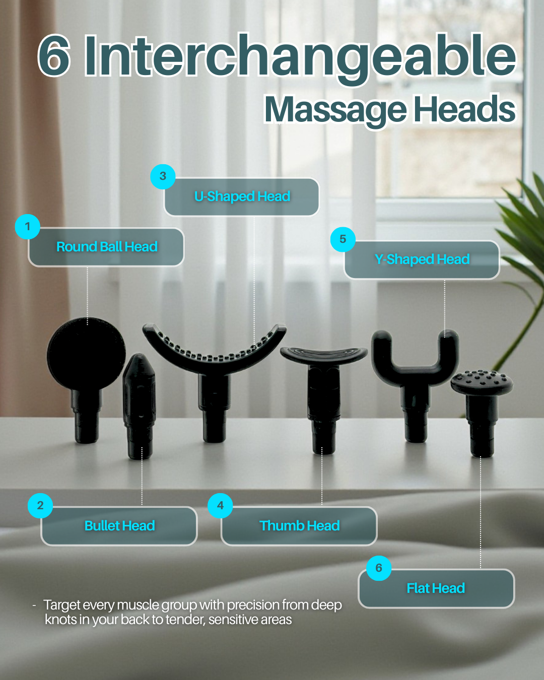 RelaxPro 816 Portable Massage Gun