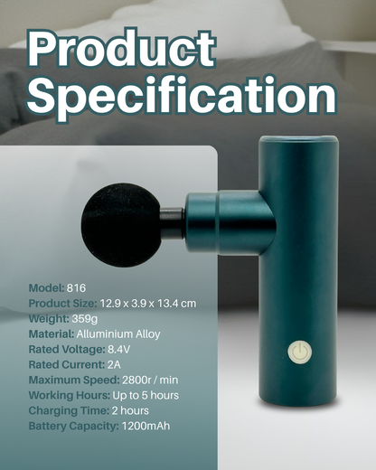 RelaxPro 816 Portable Massage Gun