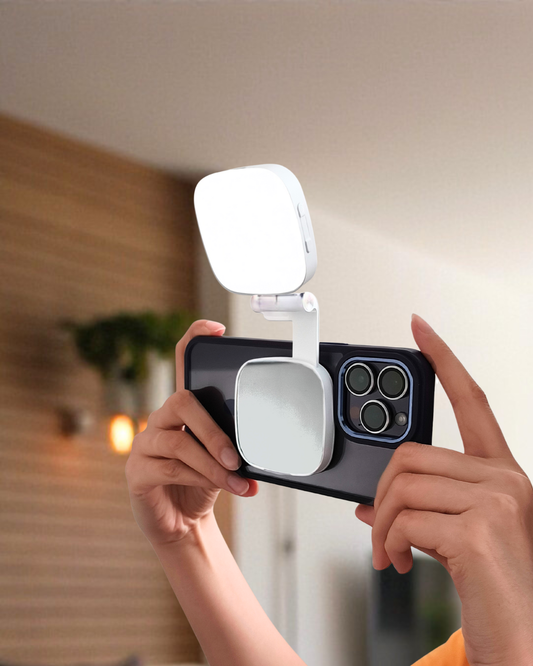 Magnetic Selfie Light With Mirror