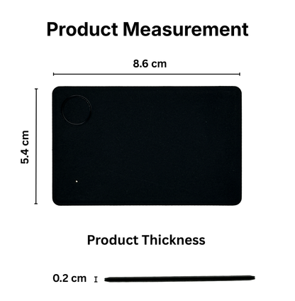(Bundle) omy Tag Ultra-Slim GPS Tracking Card (IOS & Android)